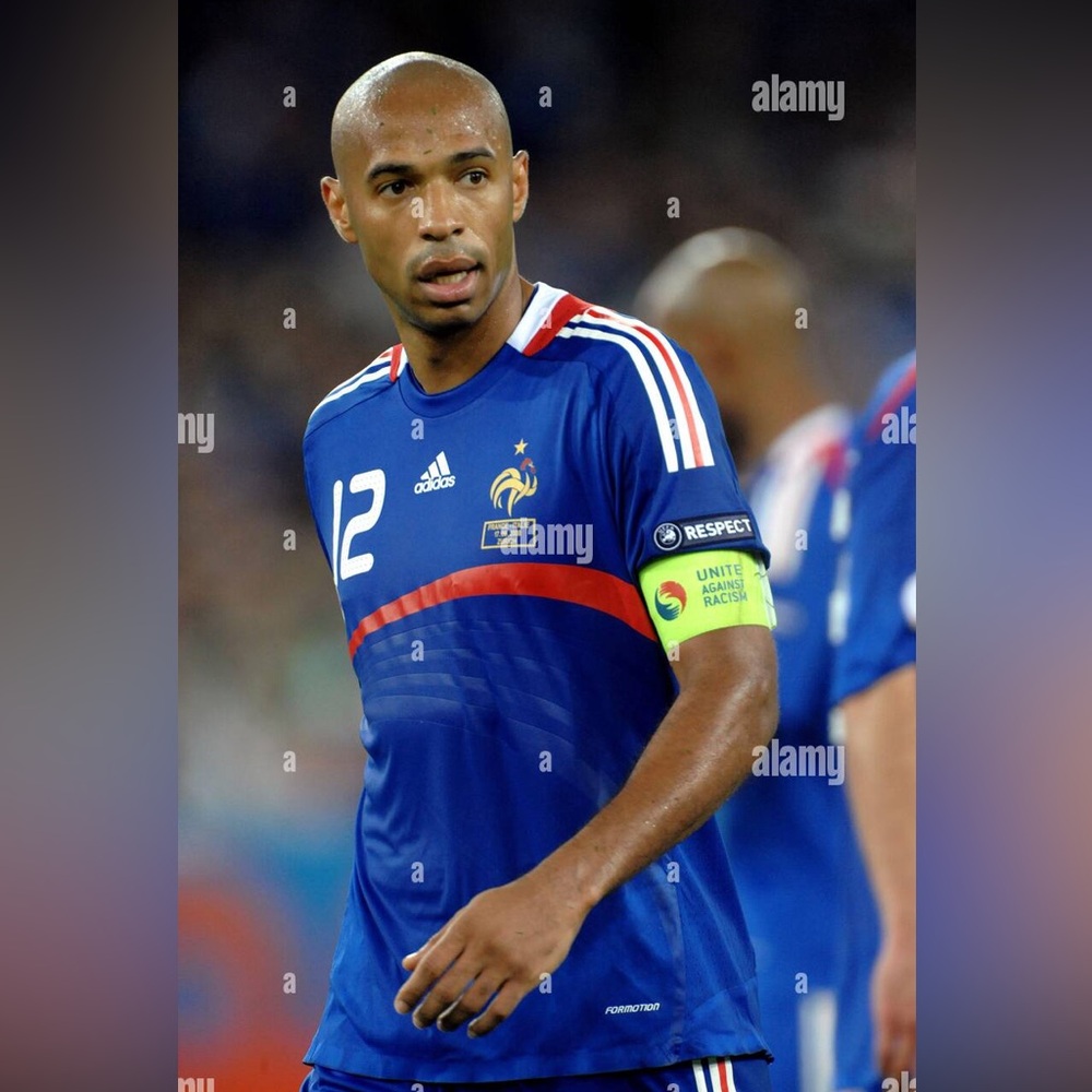 THIERRY HENRY FRANCE 2008 ADIDAS AUTHENTIC JERSEY - Picture 11 of 12